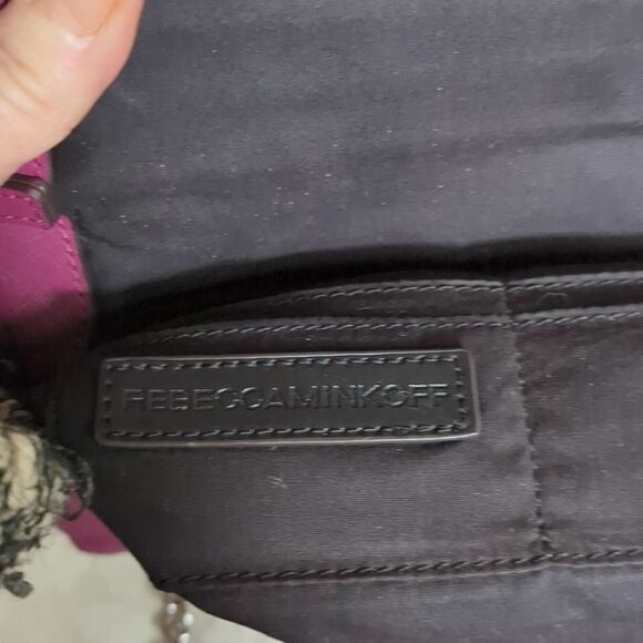 Rebecca Minkoff Deep Magenta  Crossbody Bag - Picture 10 of 11